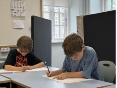 Gruppe A arbejder med forfatterskab